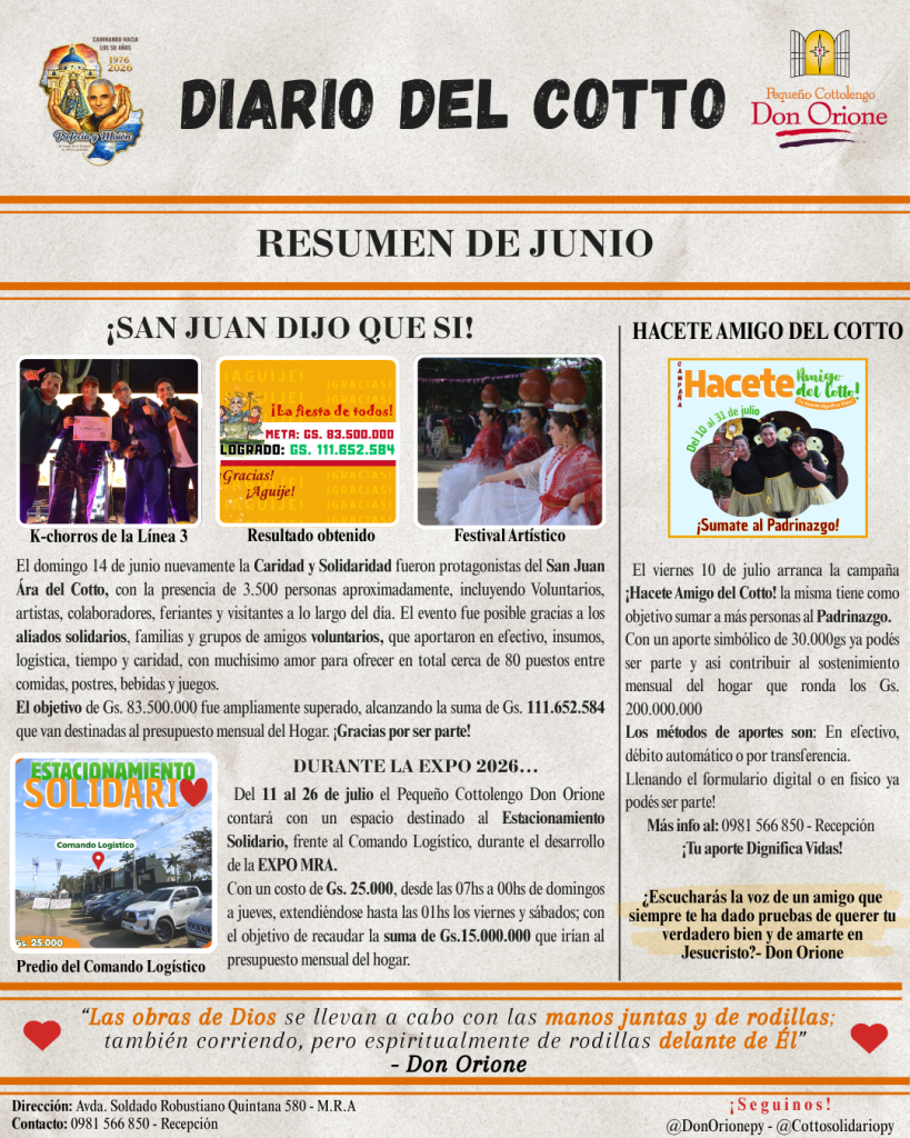 ¡DIARIO DEL COTTO!