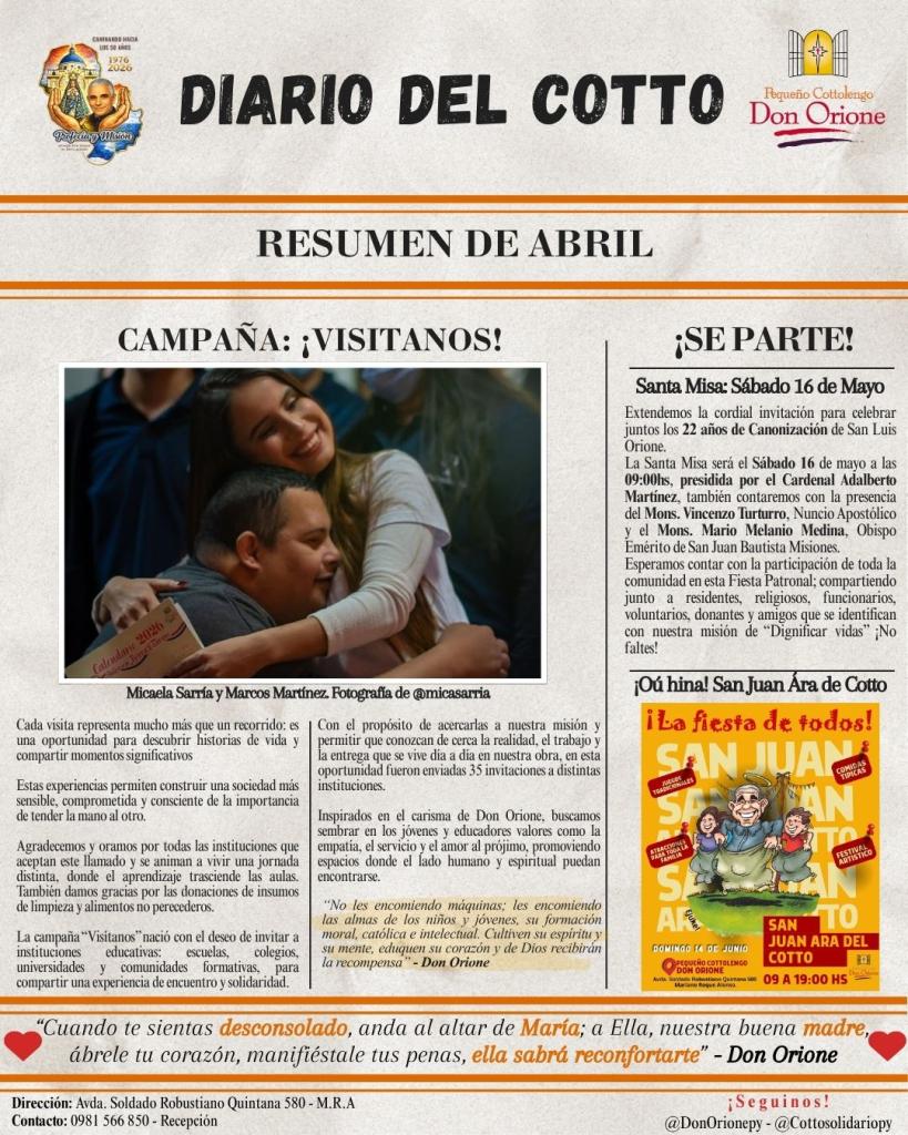 ¡DIARIO DEL COTTO!