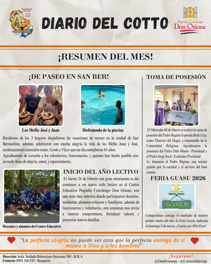 ¡DIARIO DEL COTTO!