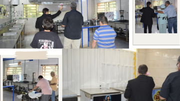 Bendición de las mejoras realizadas en el sector de Cocina y Panadería.